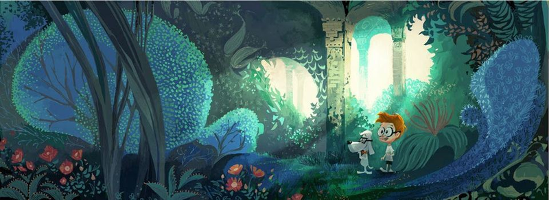 Illustration for article titled Mr. Peabody And Sherman Concept Art Is Way More Surreal Than The Film